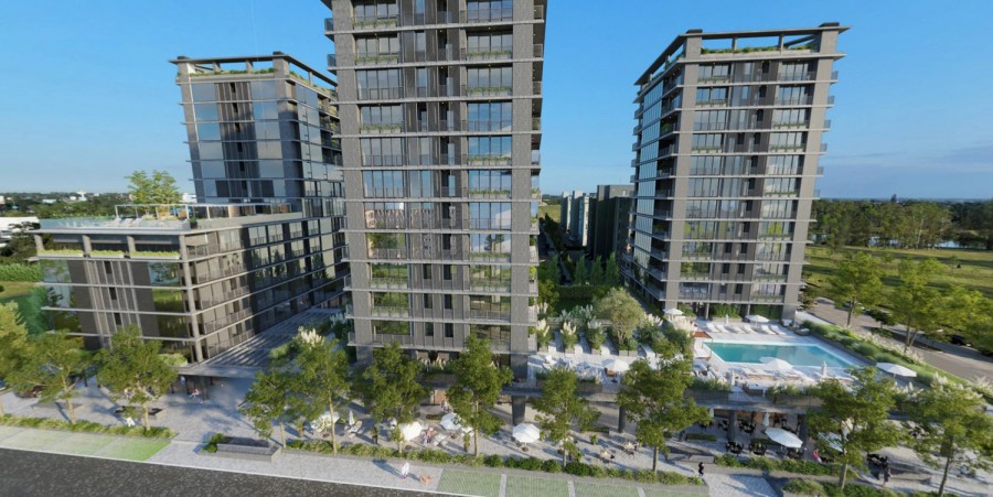 Palmas Park is a high-end mixed-use development with a mix of offices and residences housed in three 12-floor towers, all secured with Penetron’s crystalline products.